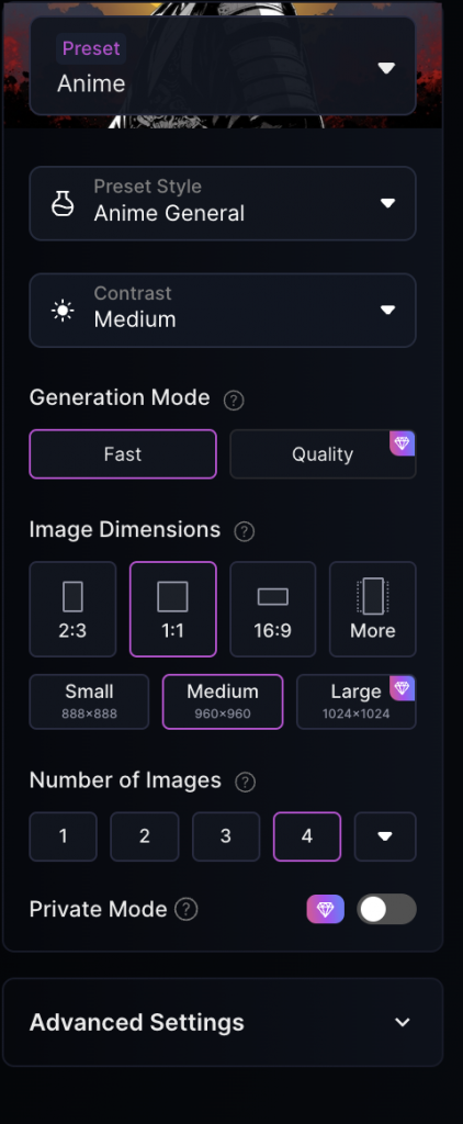 Customize the output by tweaking dimensions, guidance scale, and using the right prompts.