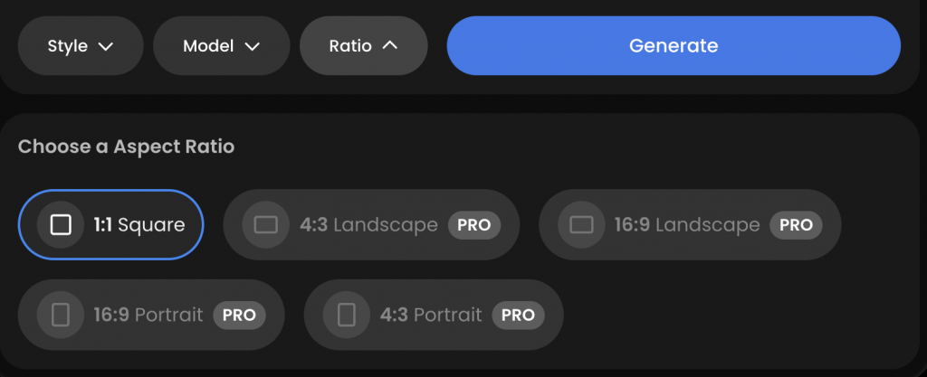 Customize your settings, including art styles and resolution.